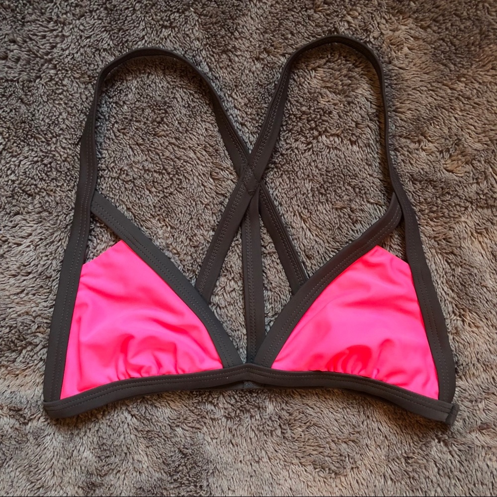 Triangle bikini top
